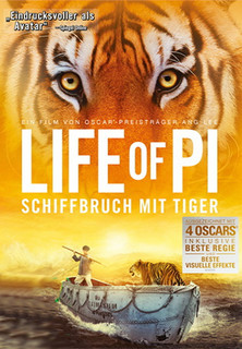 Filmplakat Life of Pi: Schiffbruch mit Tiger