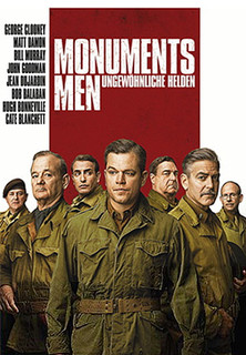Filmplakat Monuments Men - Ungewöhnliche Helden