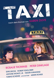 Filmplakat Taxi - nach dem Roman von Karen Duve