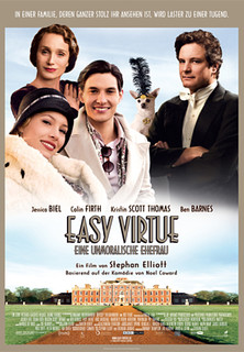 Filmplakat Easy Virtue - Eine unmoralische Ehefrau
