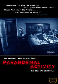 Filmplakat Paranormal Activity