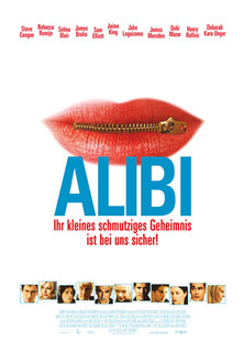 Filmplakat Alibi - Ihr kleines schmutziges Geheimnis ist bei uns sicher!