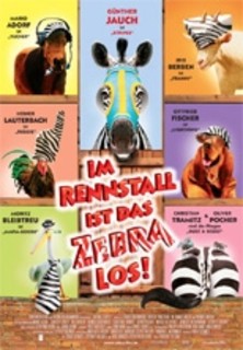 Filmplakat Im Rennstall ist das Zebra los!