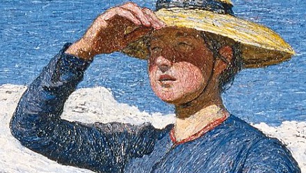 Szenenbild aus dem Film 'Giovanni Segantini - Magie des Lichts'