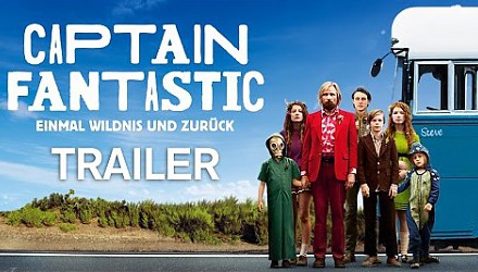 Szenenbild aus dem Film 'Captain Fantastic - Einmal Wildnis und zurück'