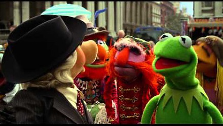 Szenenbild aus dem Film 'Die Muppets 2: Muppets Most Wanted'