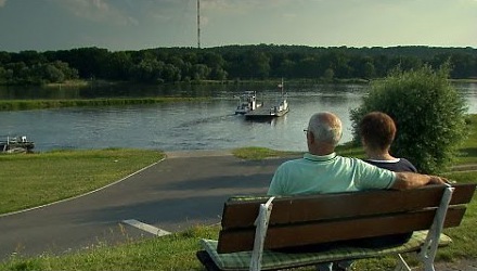 Szenenbild aus dem Film 'Die Elbe von oben'