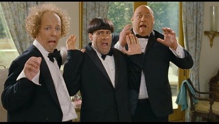 Szenenbild aus dem Film 'Die Stooges - Drei Vollpfosten drehen ab'