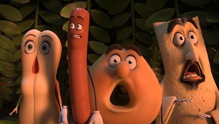 Szenenbild aus dem Film 'Sausage Party - Es geht um die Wurst'