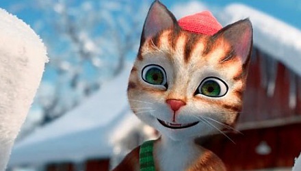 Szenenbild aus dem Film 'Pettersson und Findus - Das schönste Weihnachten überhaupt'