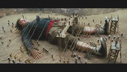 Szenenbild aus dem Film 'Gullivers Reisen - Da kommt was Großes auf uns zu'
