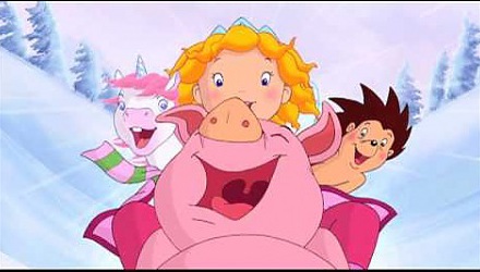 Szenenbild aus dem Film 'Prinzessin Lillifee und das kleine Einhorn'
