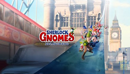 Szenenbild aus dem Film 'Sherlock Gnomes'