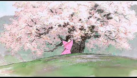 Szenenbild aus dem Film 'Die Legende der Prinzessin Kaguya'